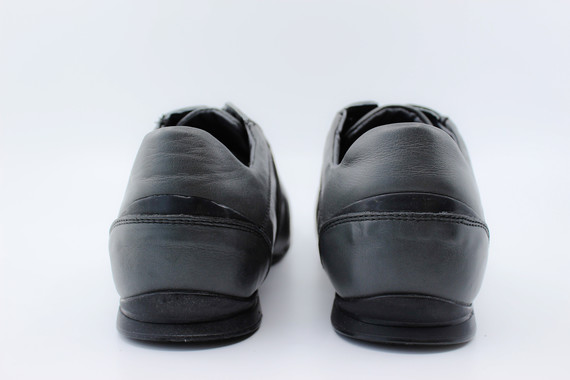 Füme+Gri Rugan Deri Sneaker Ayakkabı 01708991N04 - Thumbnail