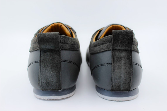 Gri+Gri Nubuk Deri Sneaker Ayakkabı 017152991N4 - Thumbnail