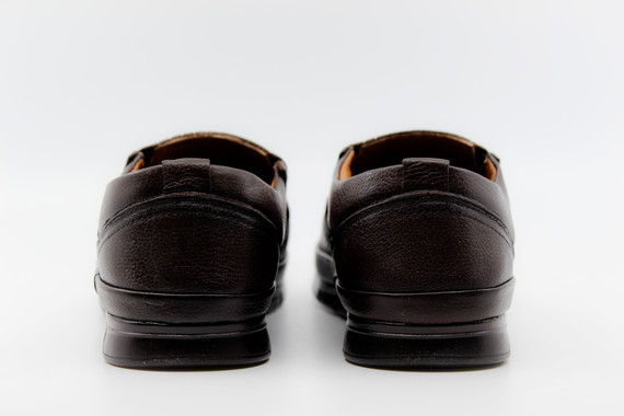 Kahverengi Erkek Günlük Deri Ayakkabı 56409 - Thumbnail