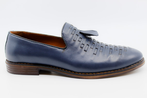 Papuccu - Lacivert Erkek Klasik Deri Ayakkabı 37206