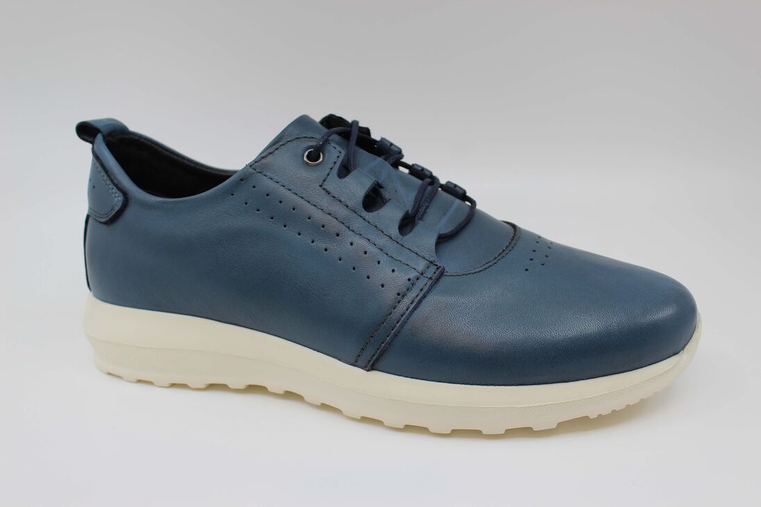 Mavi Erkek Günlük Deri Ayakkabı G11944516