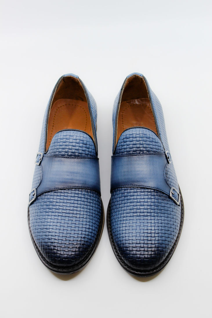 Mavi Erkek Klasik Ayakkabı 37201