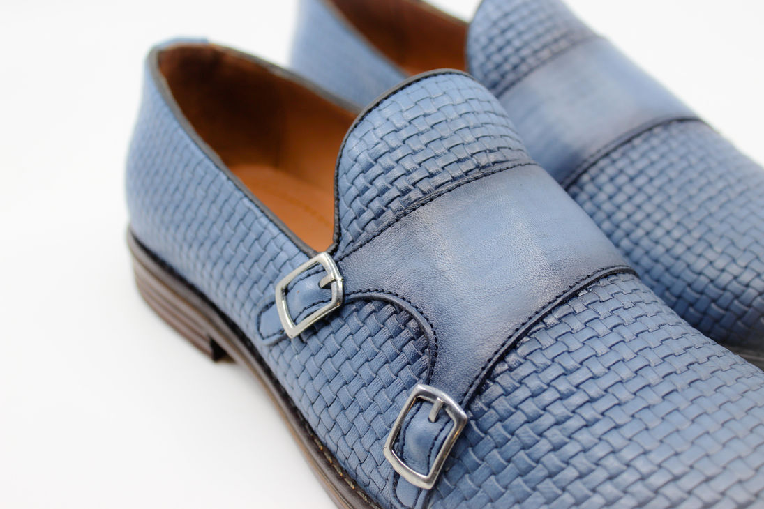 Mavi Erkek Klasik Ayakkabı 37201