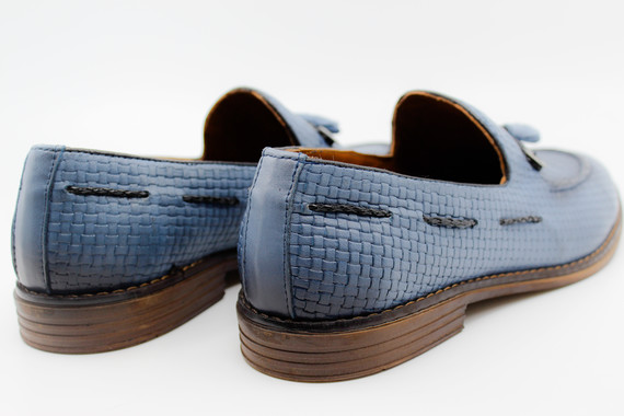 Mavi Klasik Erkek Deri Ayakkabı 37212 - Thumbnail