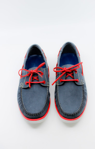Mavi Nubuk Erkek Günlük Ayakkabı 707V37 - Thumbnail