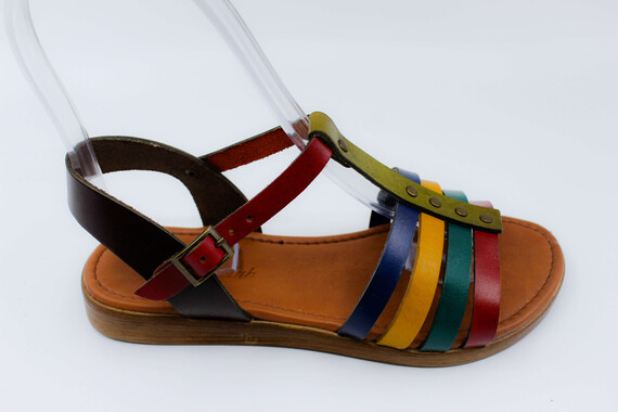 Papuccu - Multi Çok Renkli Bayan Sandalet GZS20Y97207