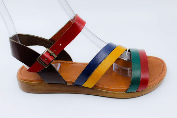 Papuccu - Multi Çok Renkli Bayan Sandalet GZS20Y97221