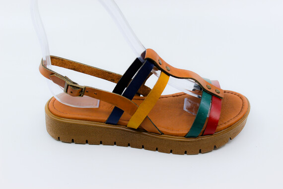Papuccu - Multi Çok Renkli Bayan Sandalet GZS20Y97306