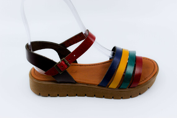 Multi Çok Renkli Bayan Sandalet GZS20Y97309 - Thumbnail