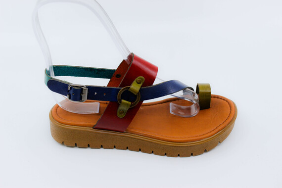 Papuccu - Multi Çok Renkli Bayan Sandalet GZS20Y97311
