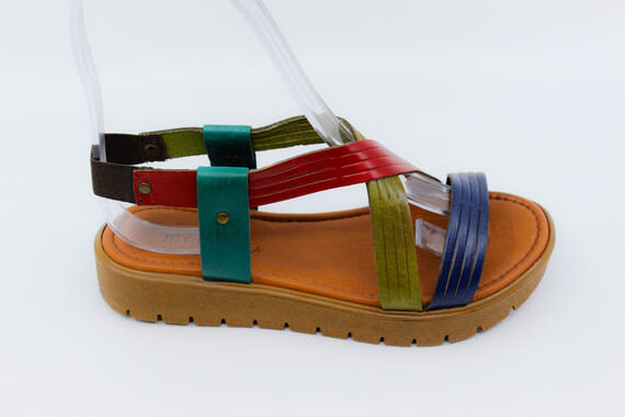 Papuccu - Multi Çok Renkli Bayan Sandalet GZS20Y97322