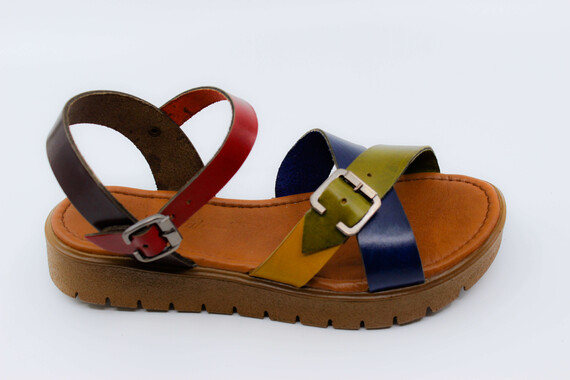 Papuccu - Multi Çok Renkli Bayan Sandalet GZS20Y97325