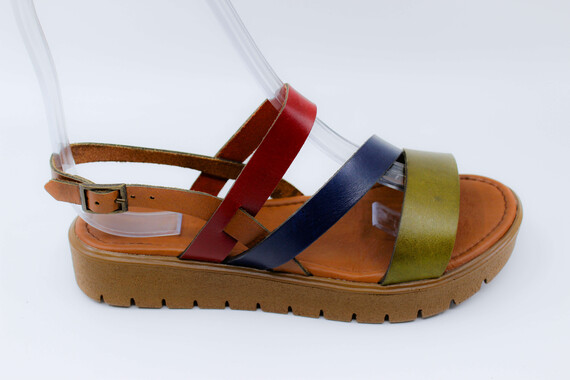 Multi Çok Renkli Bayan Sandalet GZS20Y97329 - Thumbnail