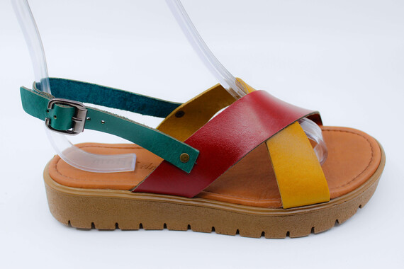 Papuccu - Multi Çok Renkli Bayan Sandalet GZS20Y97332