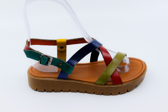 Papuccu - Multi Çok Renkli Bayan Sandalet GZS20Y97334
