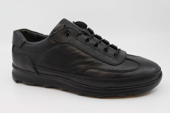 Papuccu - Siyah Erkek Deri Ayakkabı GMA20K441254