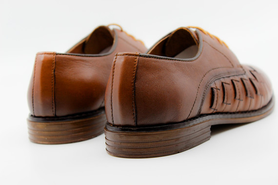 Taba Erkek Deri Klasik Ayakkabı 37211 - Thumbnail